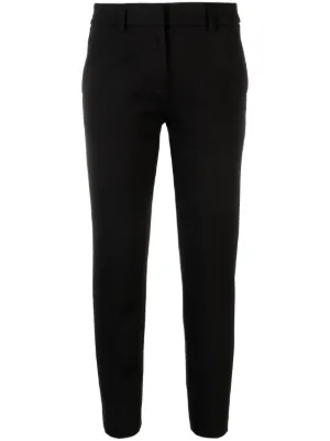 パンツ Blanca Vita Tailored Black Trousers With Elegant Silhouette Blanca Vita Wide-leg Trousers In Black | ModeSens