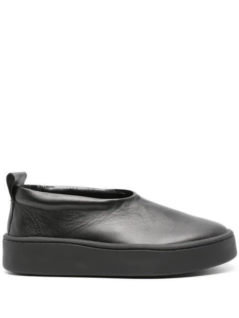 Jil Sander mocasines con puntera redonda