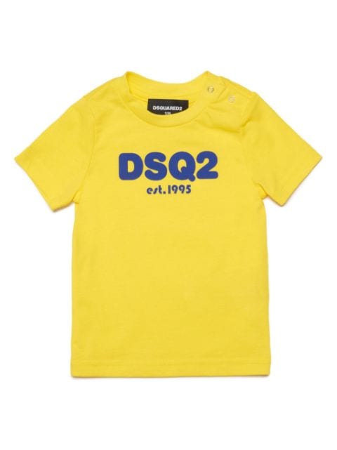 logo-print cotton T-shirt