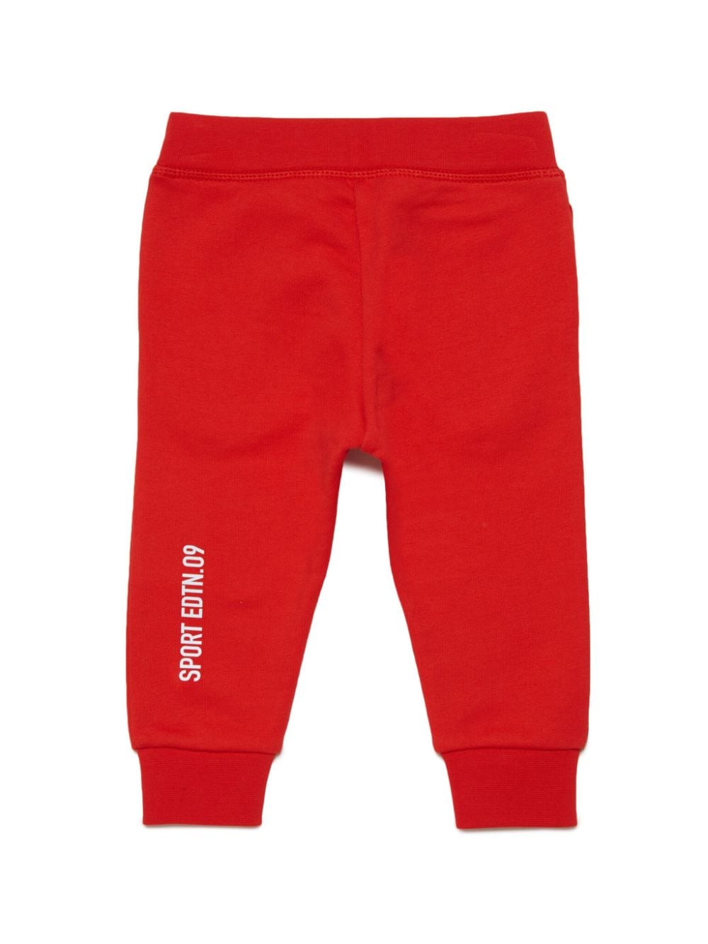 Shop Dsquared2 Logo-print Jersey Track Pants In 红色