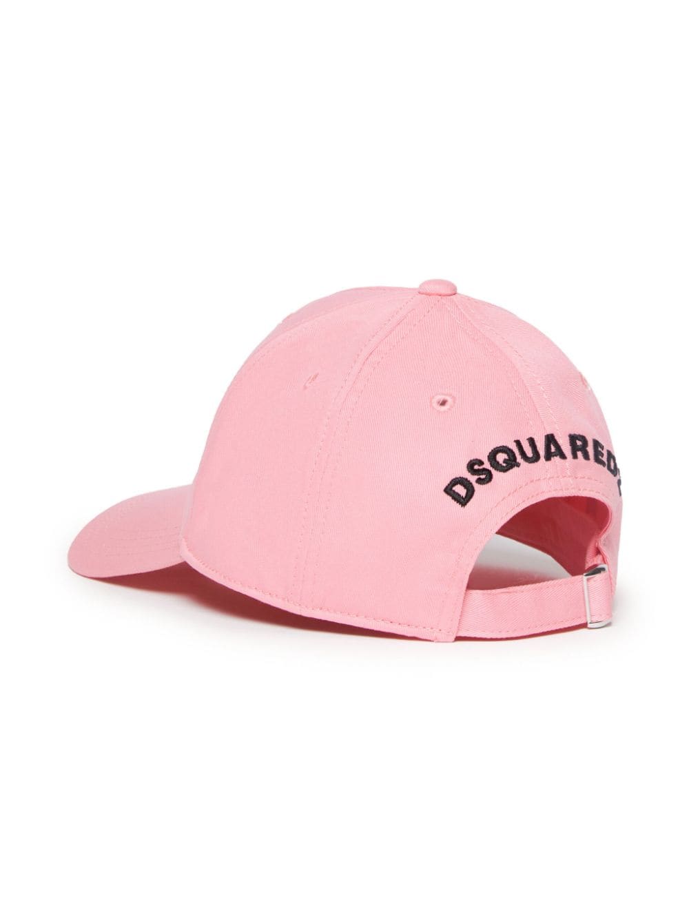 Dsquared2 Kids leaf-print cotton baseball cap - Roze
