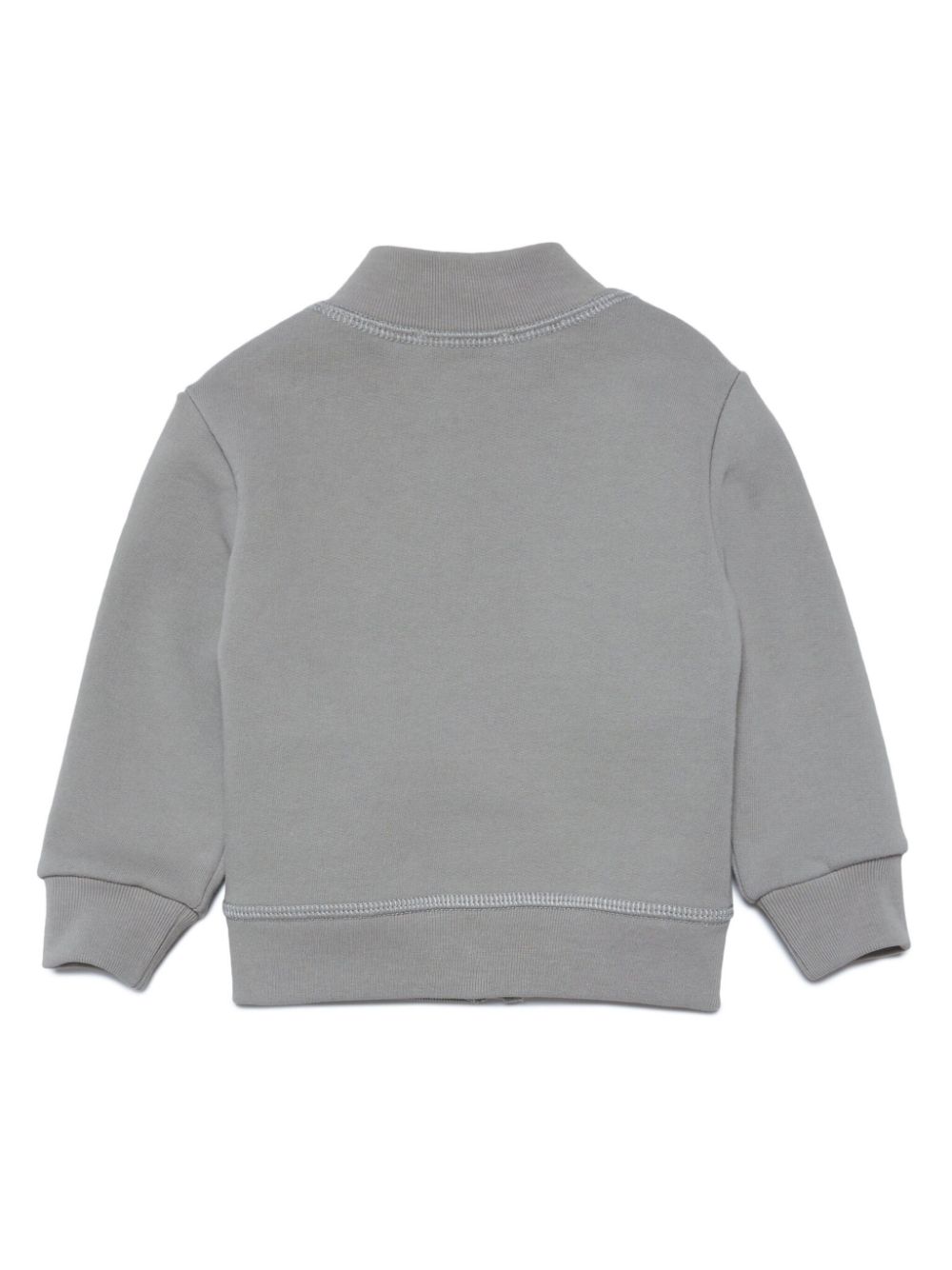 Shop Dsquared2 Logo-print Cotton Sweatshirt In Grey