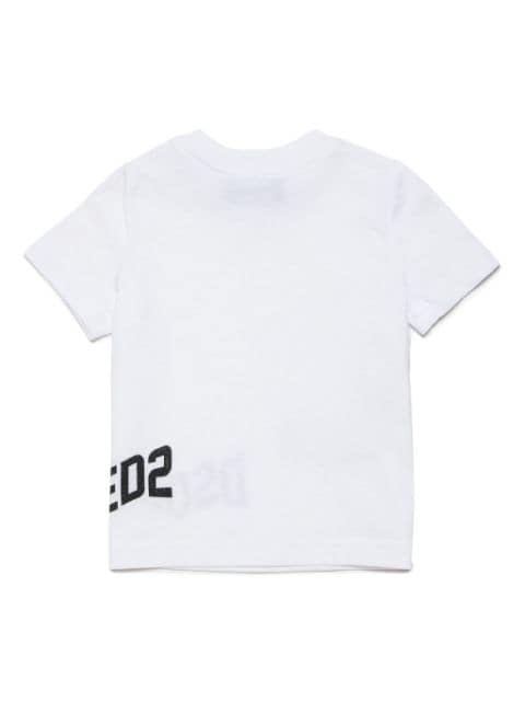 logo-print cotton T-shirt