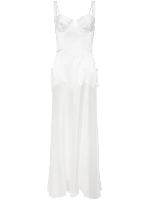 Kiki de Montparnasse Le Bang silk gown C002DR038 - 0