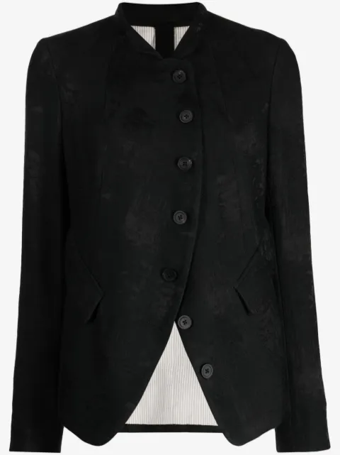 Forme D'expression blazer à effet usé