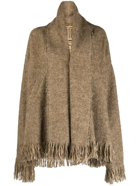 Uma Wang mélange fringed jacket