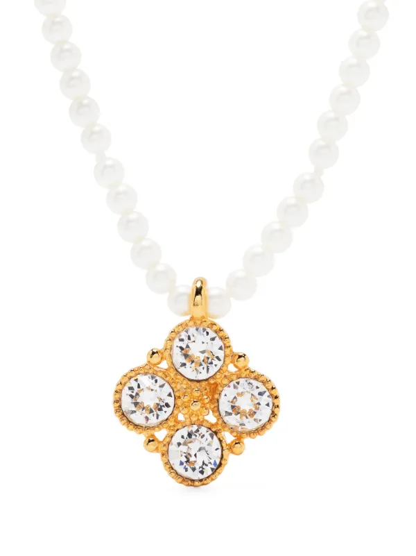 Kenneth lane pearl discount necklace