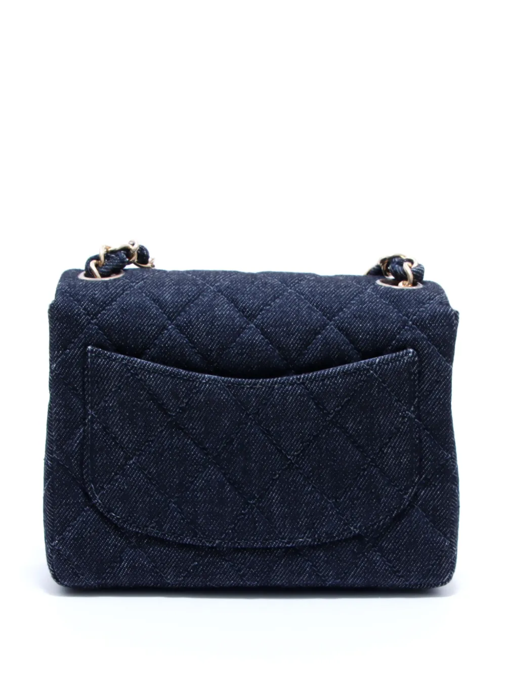 CHANEL Pre-Owned 1997-1999 mini-schoudertas met omslag - Zwart
