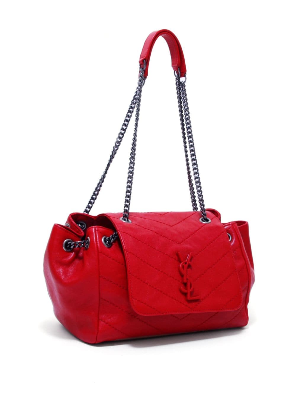 Pre-owned Saint Laurent 2019 Niki Shoulder Bag In Red