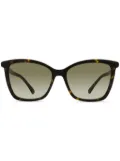 Jimmy Choo Eyewear Ali square-frame sunglasses - Brown