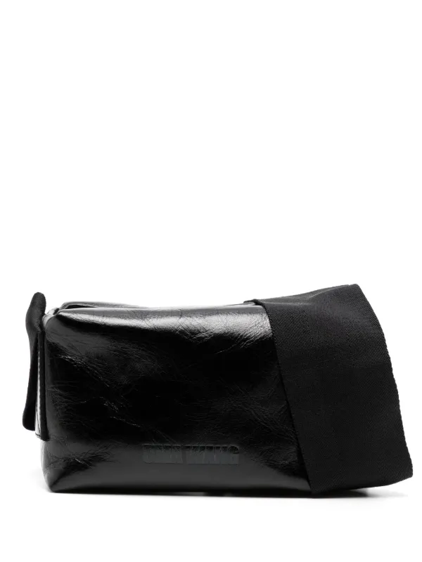 Uma Wang レザーショルダーバッグ Uma Wang レザー ショルダーバッグ | ブラウン | FARFETCH JP