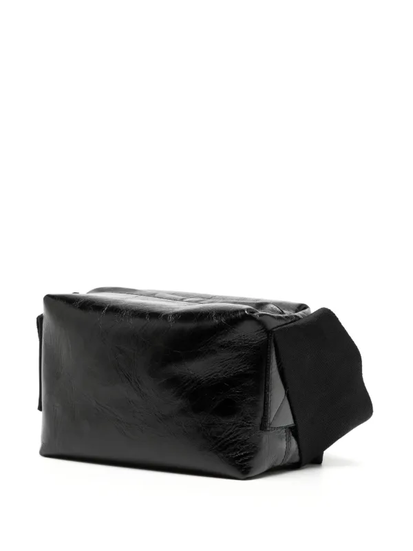 Uma Wang レザー ショルダーバッグ | ブラック | FARFETCH JP