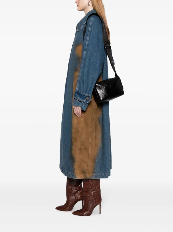 Uma Wang レザー ショルダーバッグ | ブラック | FARFETCH JP