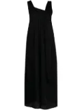 Forme D'expression square-neck wide-leg jumpsuit - Black