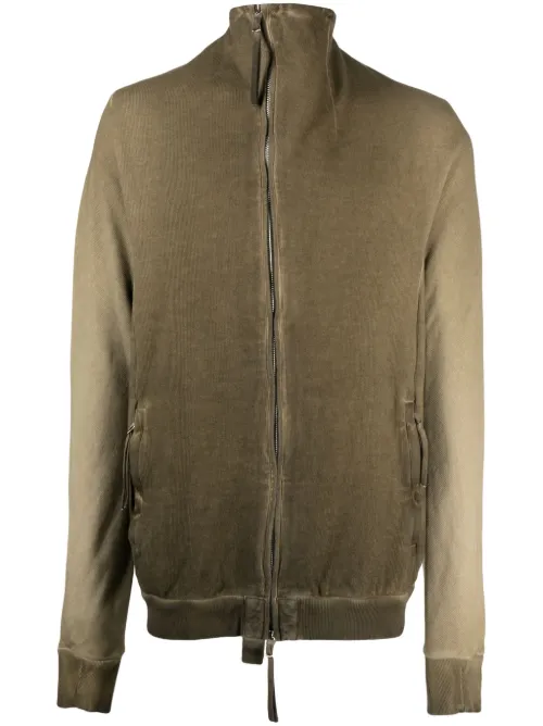 Cardigan zippé à effet dégradé - Boris Bidjan Saberi - Modalova