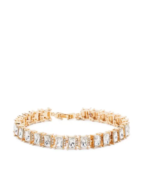 Kenneth Jay Lane crystal-embellished baguette bracelet