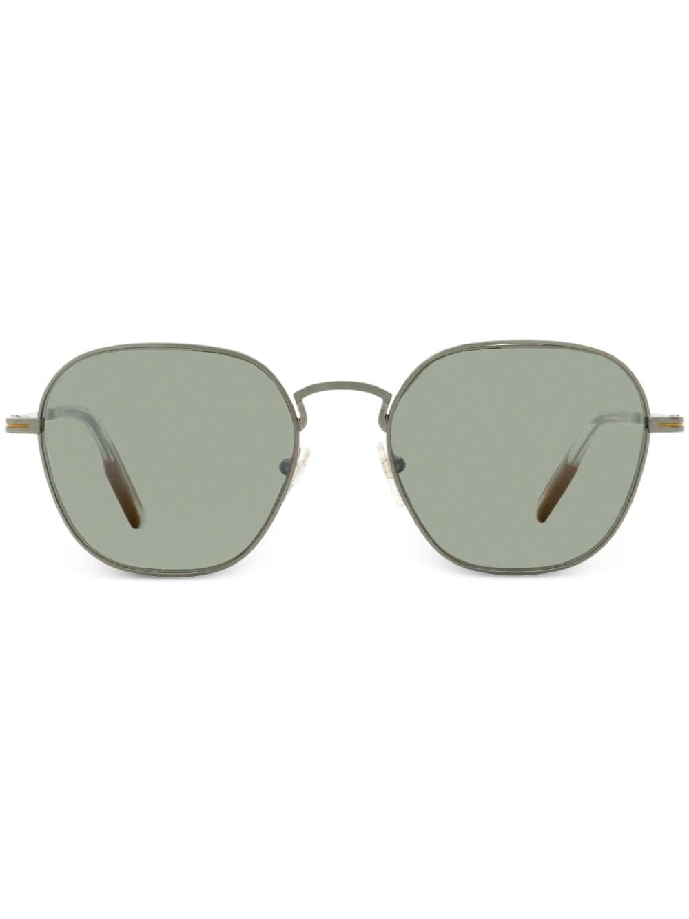 engraved-detail square-frame sunglasses