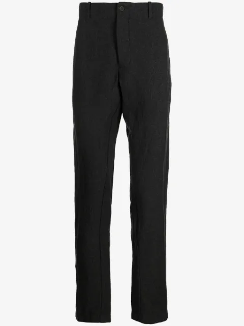 Forme D'expression felted straight-leg trousers