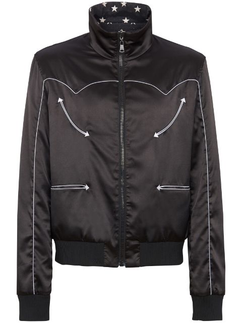 Balmain Stars reversible bomber jacket Men