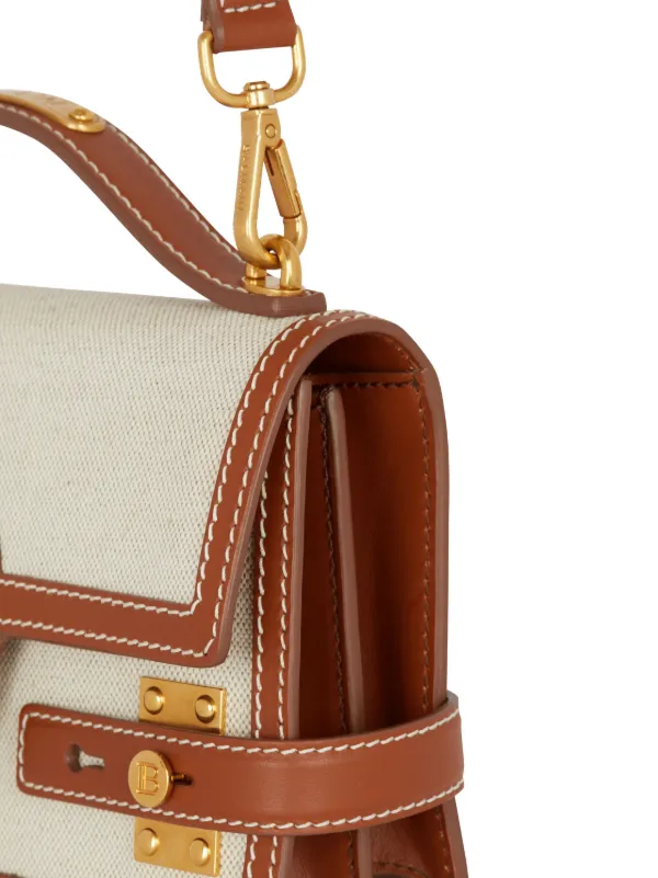 Balmain B-Buzz 24 Handbag | Brown | FARFETCH