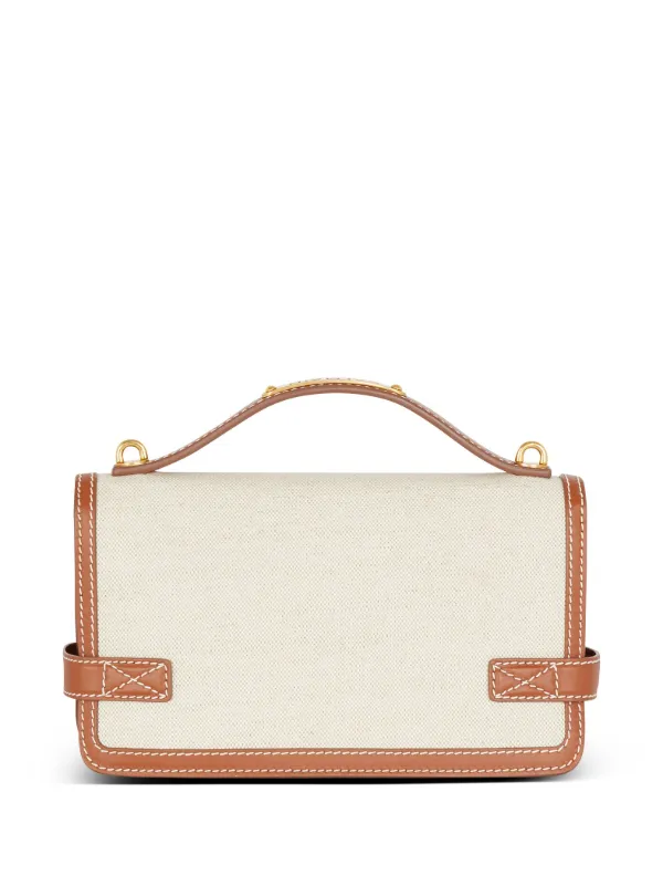 Balmain B-Buzz 24 Handbag | Brown | FARFETCH