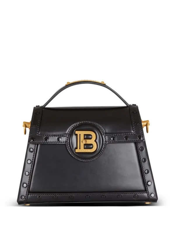 Balmain B Buzz Dynasty Leather Shoulder Bag Black FARFETCH CA