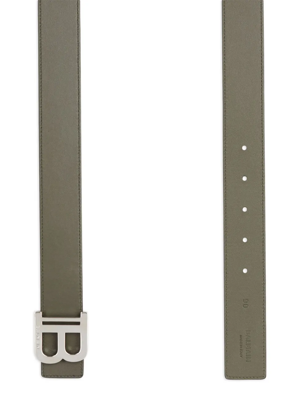 Balmain B-Belt omkeerbare riem - Zwart
