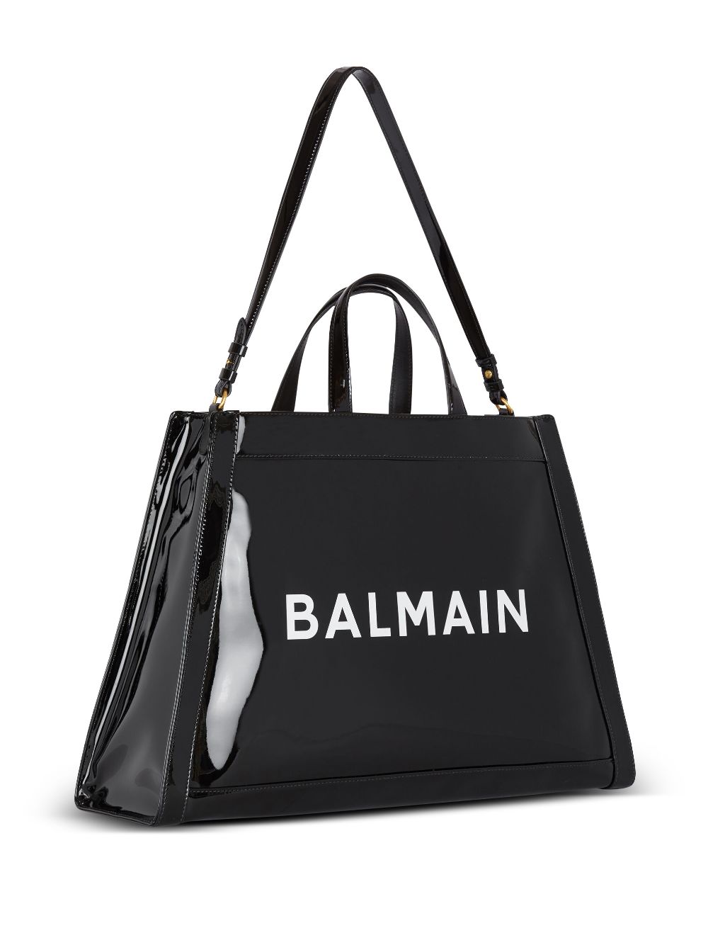 Shop Balmain Olivier's Cabas Tote Bag In Black