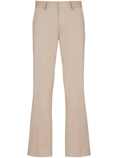 Balmain cropped flared trousers