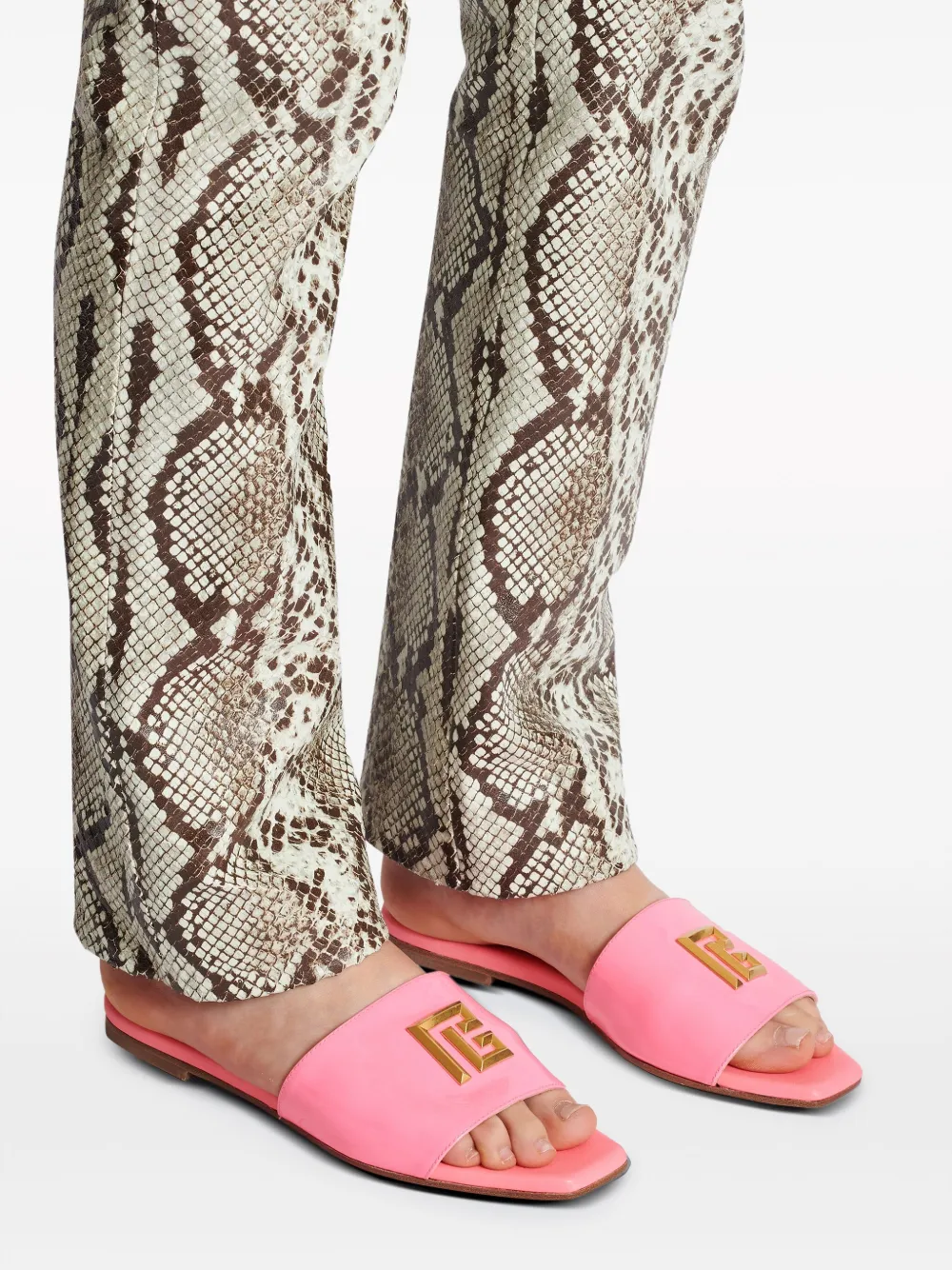 Balmain Dafne Sandals | Pink | FARFETCH