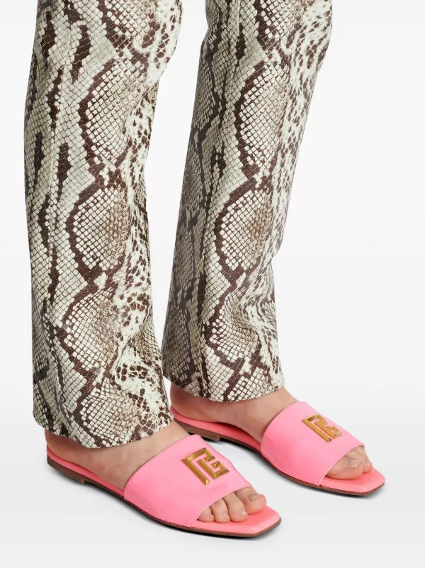 Balmain Dafne Sandals | Pink | FARFETCH
