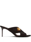 Balmain 75mm Uma sandals - Black