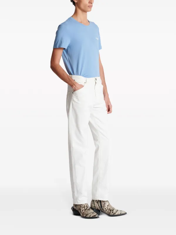 Balmain ストレートジーンズ | ホワイト | FARFETCH JP