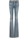 Balmain Western bootcut jeans - Blue