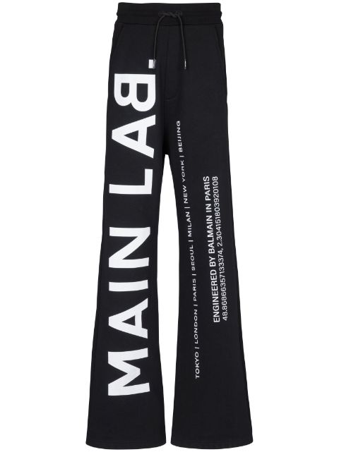 Balmain pantalon de jogging Main lab