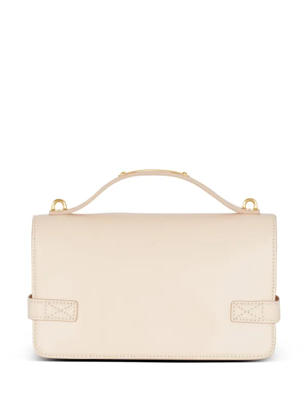ハンドバッグ BALMAIN 'B-Buzz 24' handbag Beige B-Buzz 24 canvas and leather bag beige beige - Women | BALMAIN