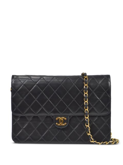 Cheap HOT SALE CHANEL 1997 CC diamond-quilted shoulder bag Women