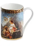 Roberto Cavalli Home Wild Leda bone china mug - Brown