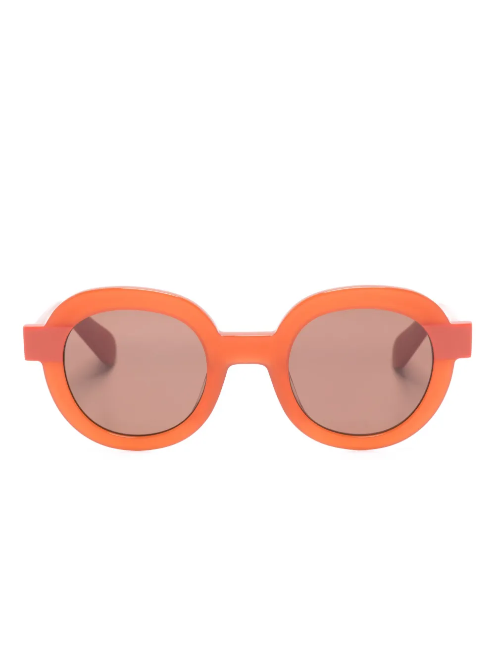 Kaleos Macguff round-frame sunglasses Oranje