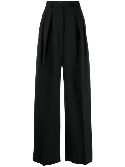 Sportmax high-waisted wide-leg trousers
