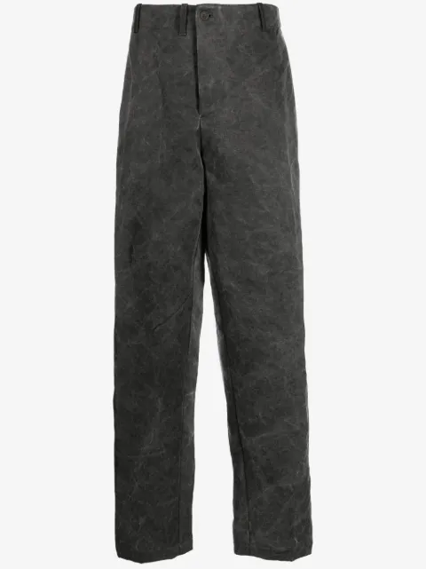 Forme D'expression tie-dye cotton trousers
