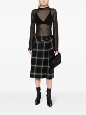 スカート MARINA YEE 0072-003 REWORKED DRESS-SKIRT BLACK/WHITE marina yee Skirts for Women - Shop on FARFETCH