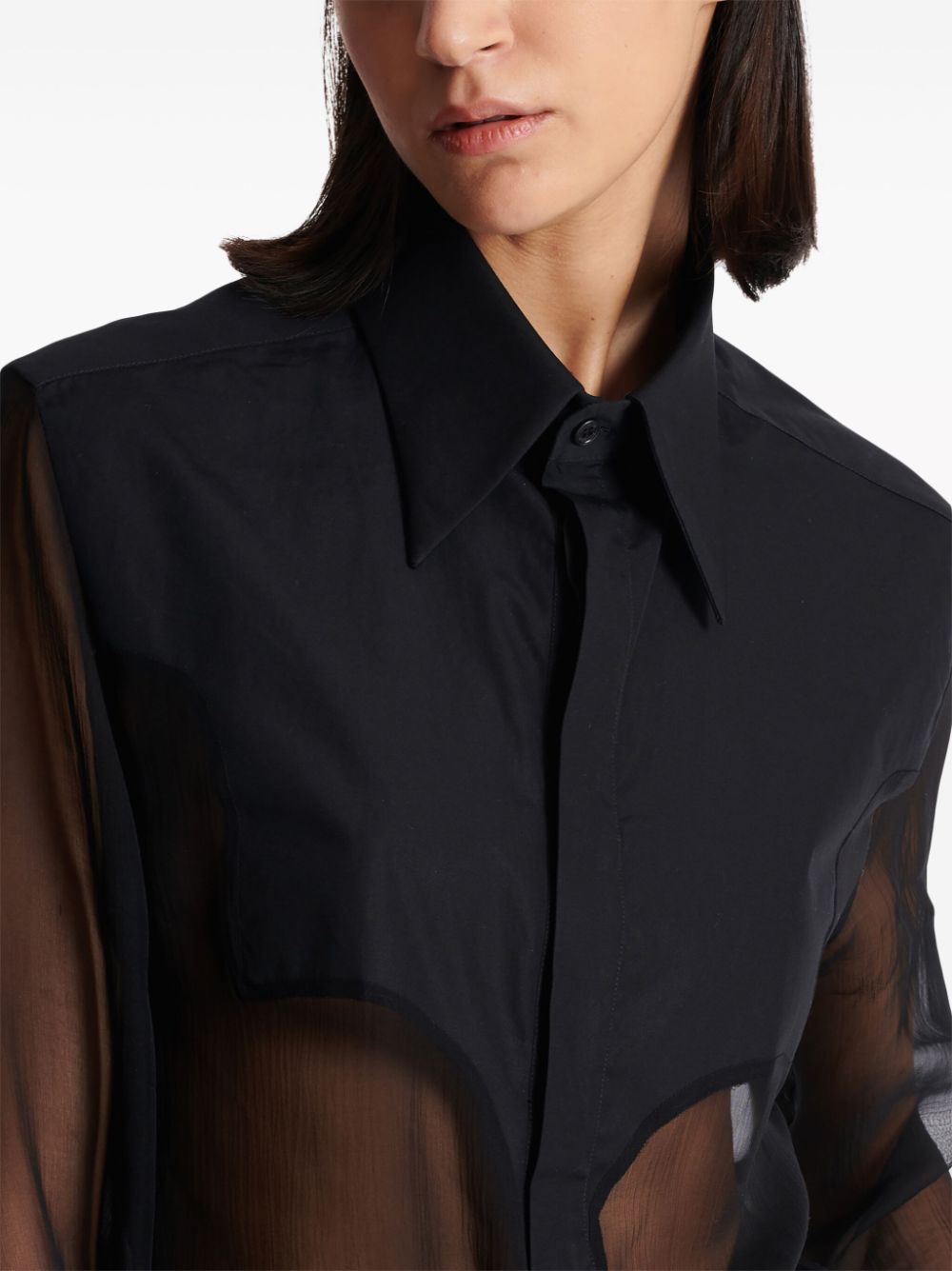 Affordable Balmain Western silk shirt Women