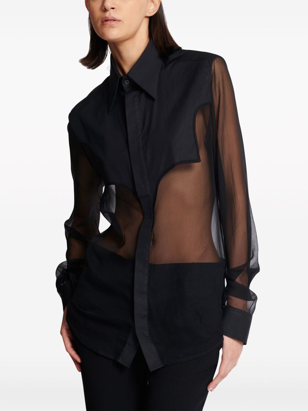 Affordable Balmain Western silk shirt Women