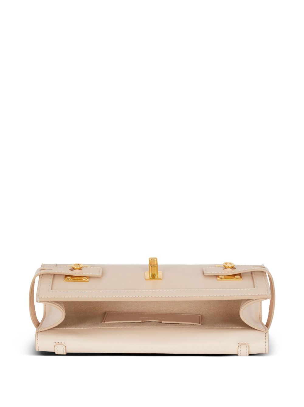 Affordable Balmain B-Buzz 23 leather clutch bag Women