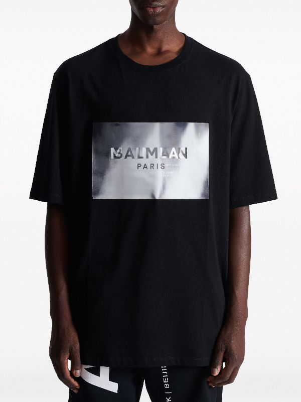 Balmain Main Lab Holographic T-Shirt - Farfetch