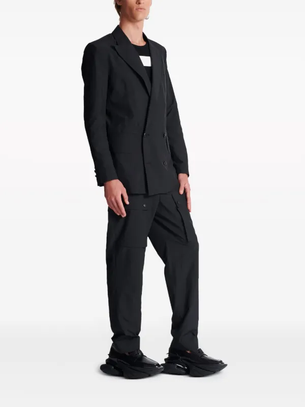 Balmain 6-Button double-breasted Blazer | Black | FARFETCH