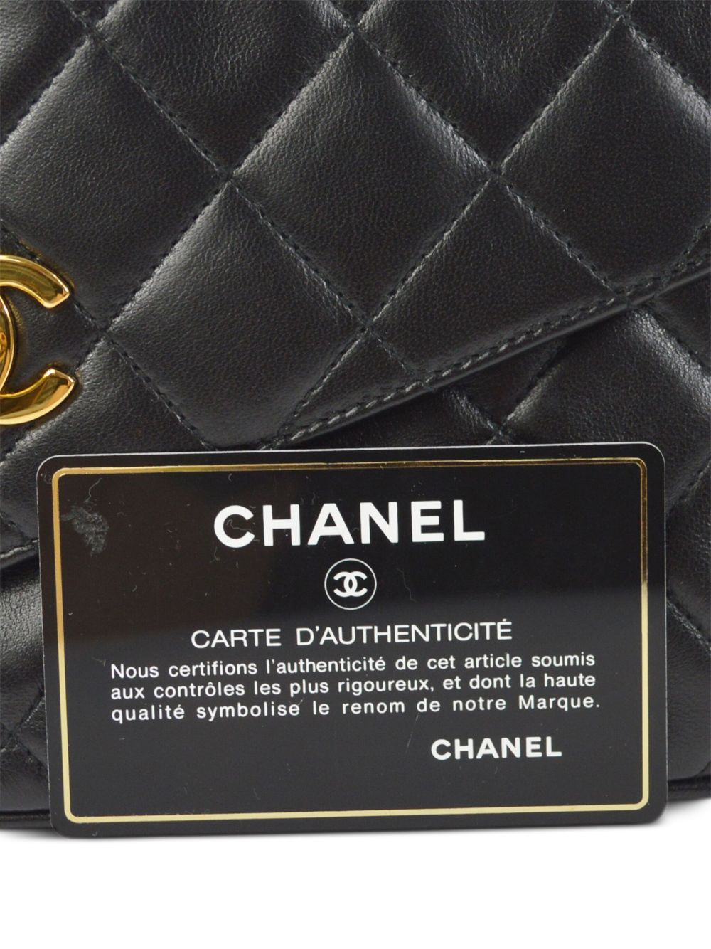 Affordable HOT SALE CHANEL 1992 CC diamond-quilted shoulder bag Women