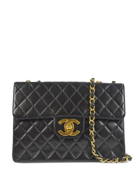 Cheap HOT SALE CHANEL 1998 Classic Flap Jumbo shoulder bag Women