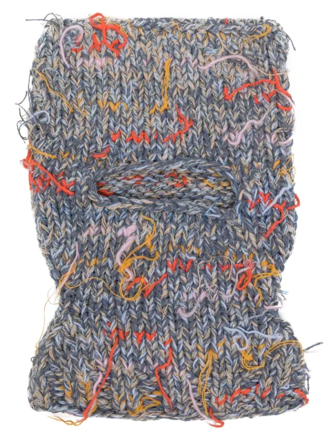 Maison Margiela four-stitch logo knitted balaclava